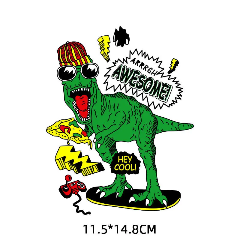 Нашивки с изображением сахарного черепа на одежду в стиле панк мультяшный