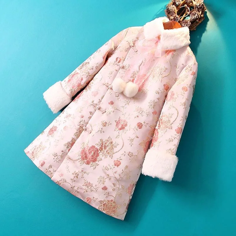 Женская зимняя парка с меховым воротником 2021 шерстяная верхняя одежда в стиле