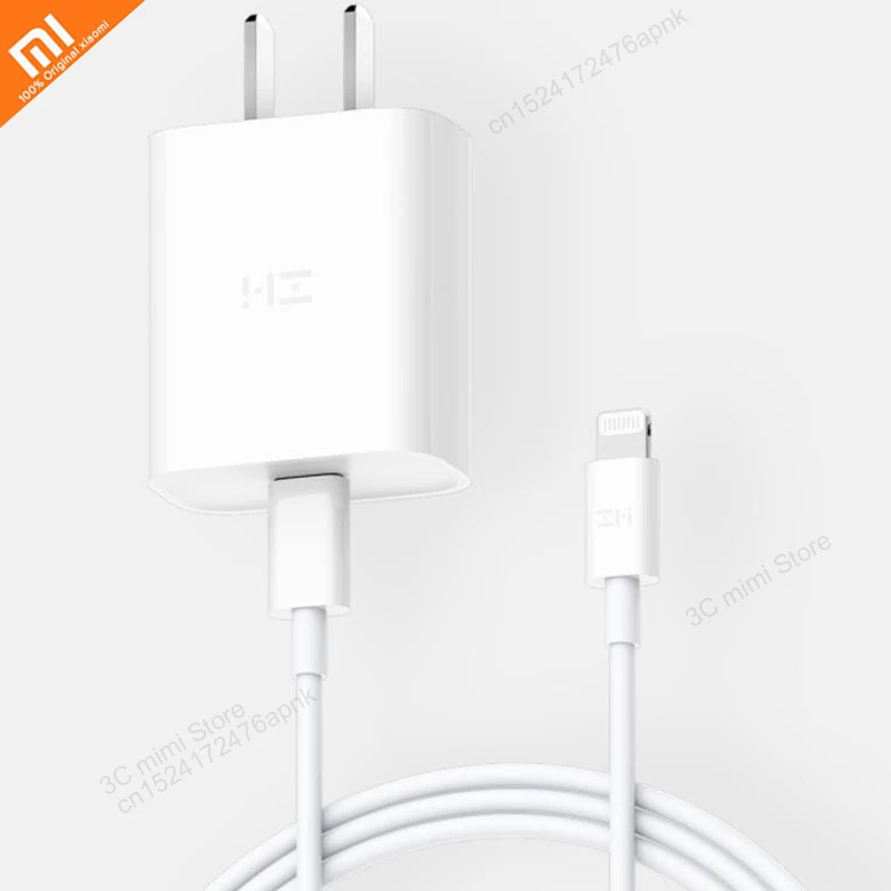 Быстрое зарядное устройство USB C PD youpin ZMI 18 Вт для iPhone 11 Pro Max Xs 8 plus Type 3.0 быстрая