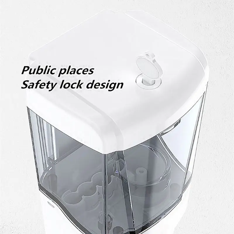 

Intelligent Wall-Mounted Contactless Gel Alcohol Disinfection Hand Washer Automatic Sensor Soap Dispenser Large Capacity U1JE