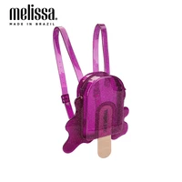 mini melissa cute bag popsicle 2021 original girl jelly shoes bag with sandal 3 color