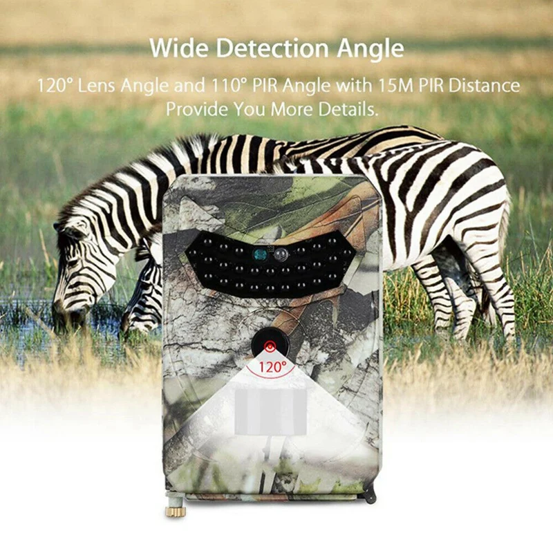 

1080P 12MP HD Hunting Trail Camera Video Wildlife Scouting Infrared Night Vision