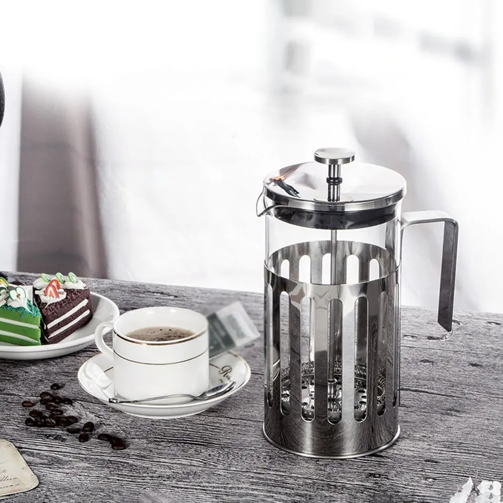 Френч пресс для приготовления кофе нержавеющая сталь Перколятор изолированный