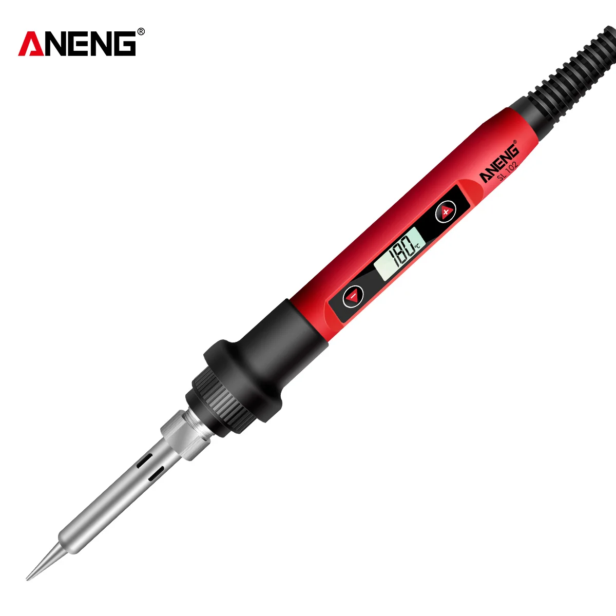 

ANENG Mini Electric Soldering Iron with LCD Digital Display Intelligent Soldering Iron Kit for Electronic Components Repair