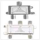 Двухсторонний цифровой разделитель коаксиального кабеля 5-2400 МГц, двухсторонний приемник спутникового ТВ сигнала, соединитель для SATVCATV