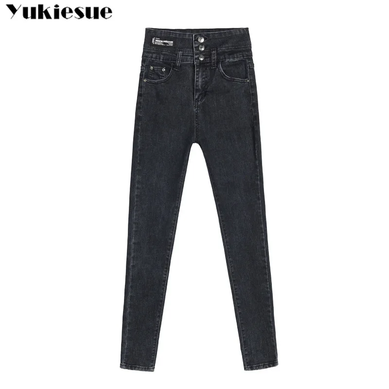 Зимние плотные джинсы бархатные теплые женские джинсовые штаны эластичные