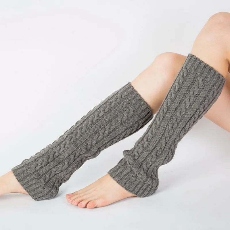 1 пара женские вязаные теплые длинные гетры до колена|long leg warmers|leg warmerscable warmers |