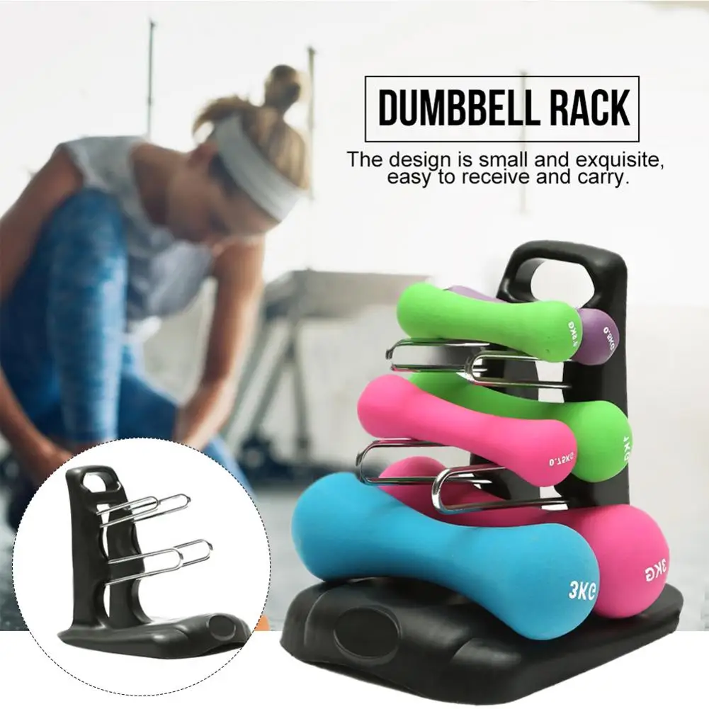 Dumbbell Rack Multifunctional Three-layer Wearable Stable Accessories Stand Holder For Home Use Indoor Sporting Goods | Спорт и