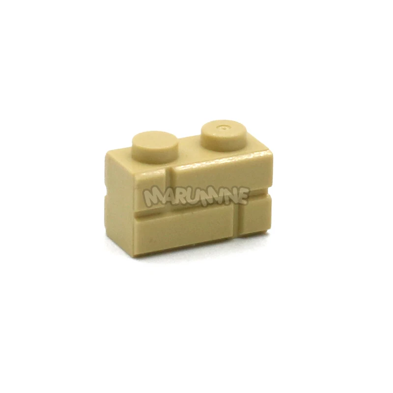 200pcs MARUMINE 1x2 точки куб кирпичи 98283 дома настенные строительные блоки классический "сделай сам", Мпц My City набор обучающая развивающая игрушка для детей - Цвет: 200pcs