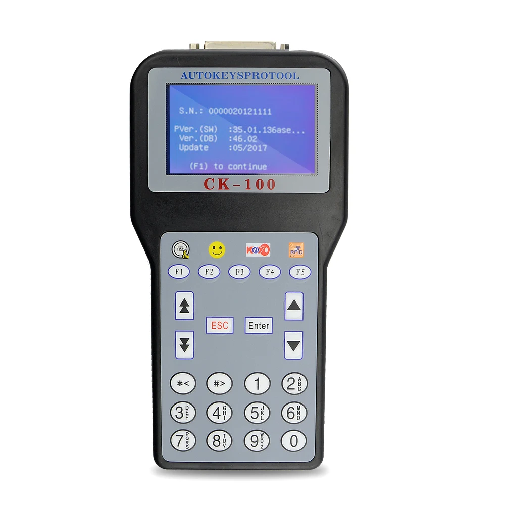 OkeyTech CK100 автоматический ключ программист V99.99 новейшее поколение ключ производитель CK100-Key-Programmer имеет usb-кабель для автомобиля дистанционного ключа