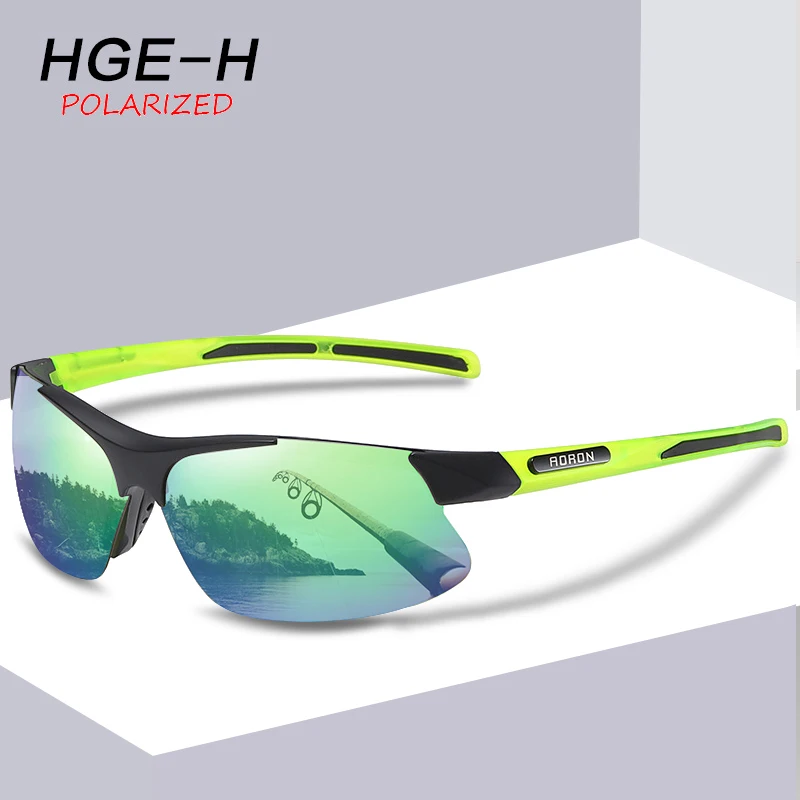 Мужские солнцезащитные очки с фотохромные линзами поляризационные спортивные