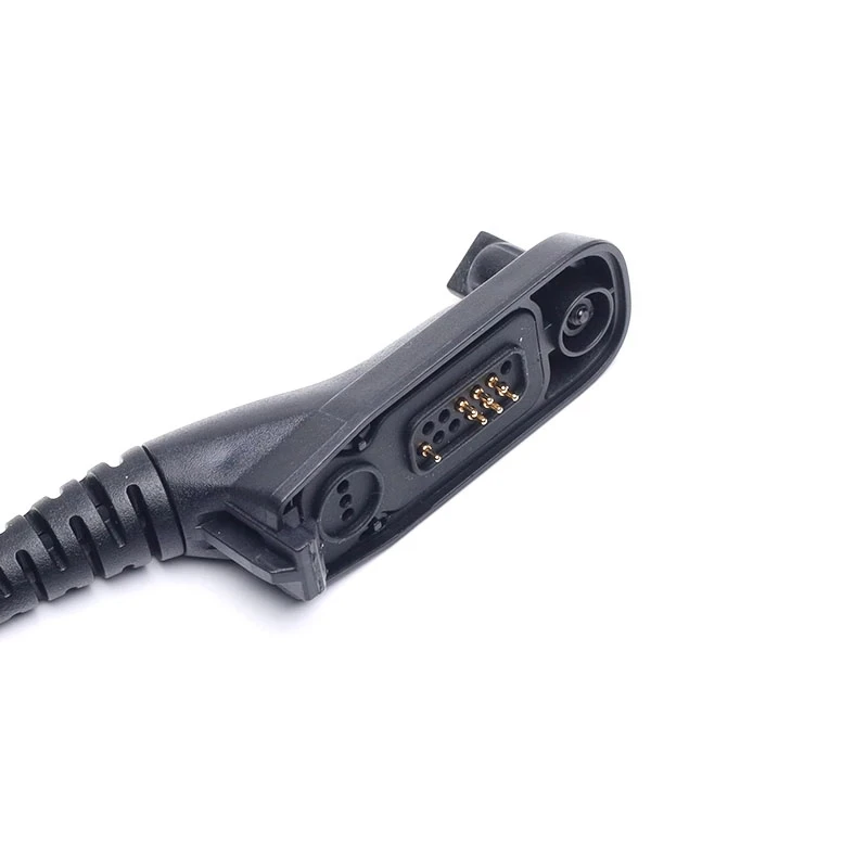 Curve Earpiece Headset Mic for Motorola XIR P8268 P8260 P8200 APX4000 APX2000 APX6000 XPR6300 MTP6550 Walkie Talkie Ear Hook