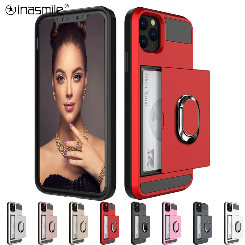 Противоударный чехол с кольцом держателем для Huawei P20 Pro P30 lite Honor 7X Mate 10 P Smart