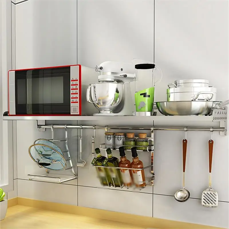 Аксессуары для кухонной утвари органайзер из нержавеющей стали|Полки и