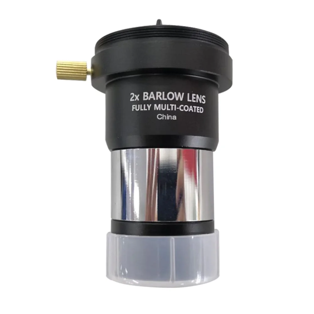 

1.25 inch 2X Barlow Lens Fully Multi Coated Metal with M42x0.75 Thread Camera Connect Interface Telescope Eyepieces