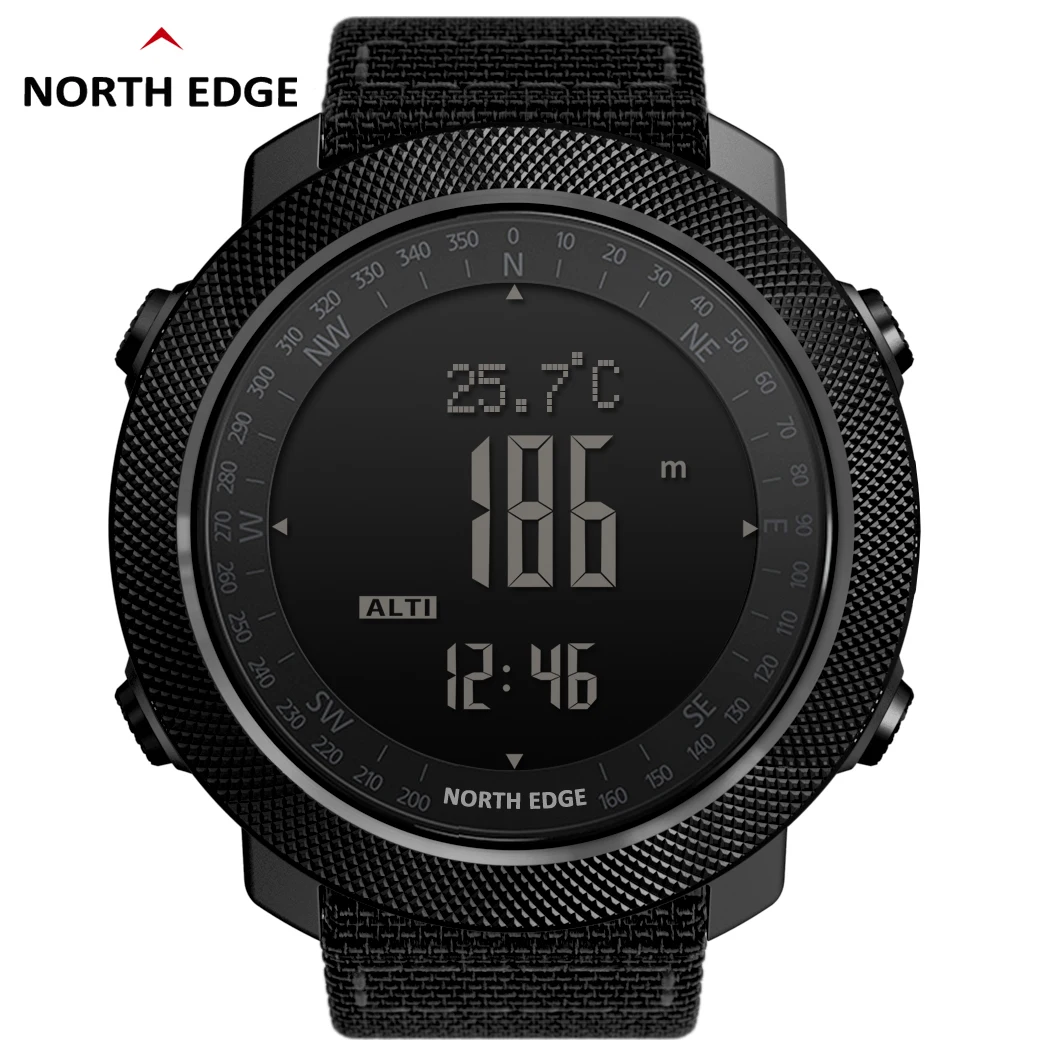 

Smart Watches Men Sports Watches Waterproof 50M LED Digital Watch Men Military Compass Altitude Barometer Hours Running Swimming