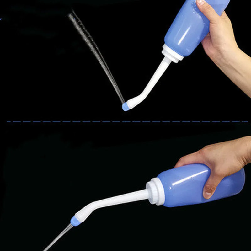 

1Pc Hand Held Personal Cleaner Seat 500ml Toilet Bidet Sprayer Tackle Hygiene Washing Travel EVA Portable Sprayer Bottle