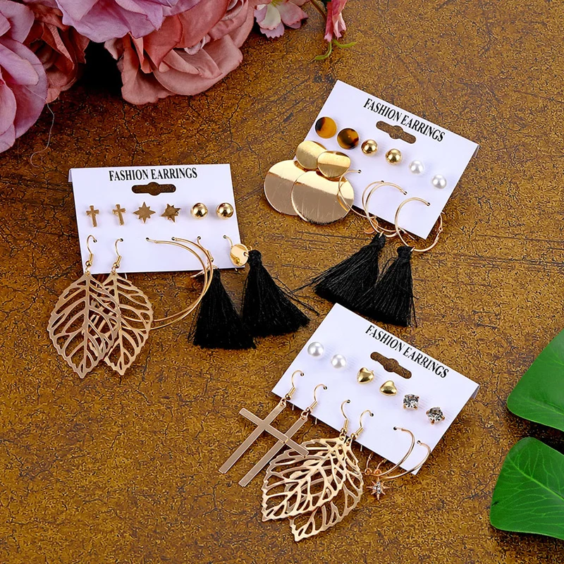 Модные ювелирные изделия DAXI в стиле бохо женские серьги Необычные Висячие для