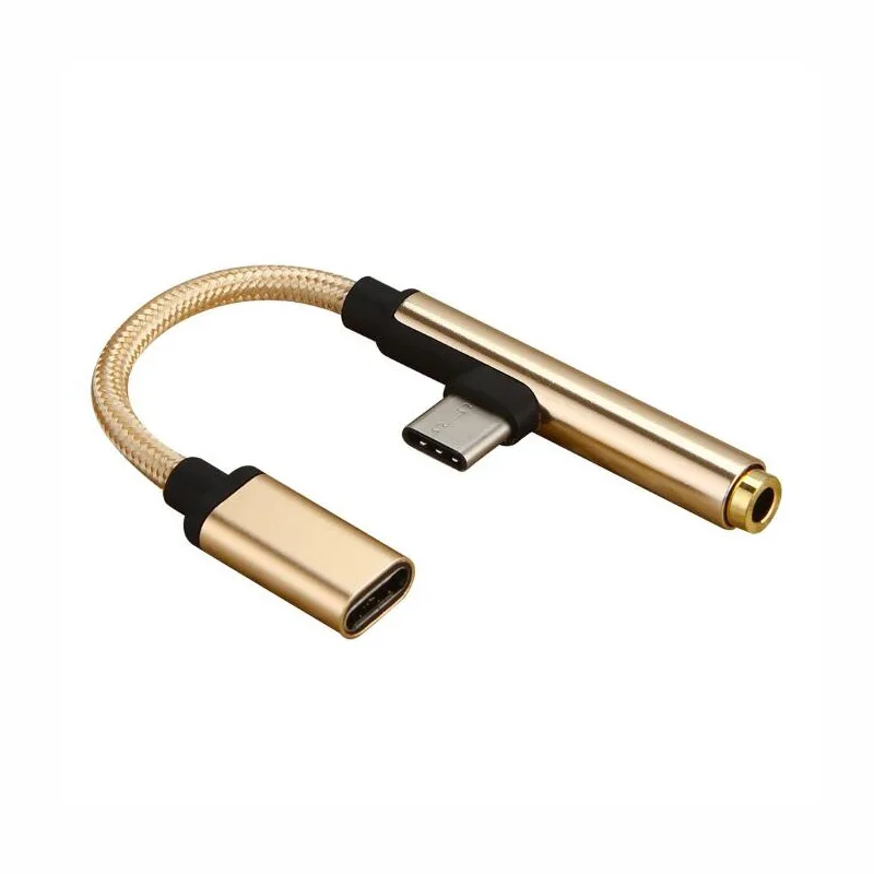 Type-C головка переключения 3 5 аудио линия передачи данных два в одном + USB