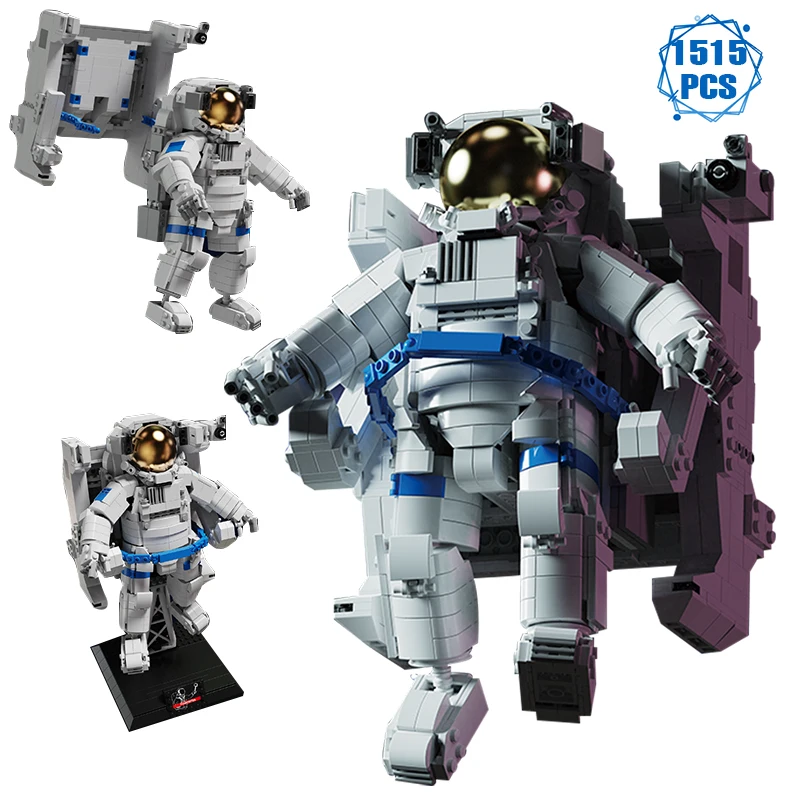 

1515 шт., Детский конструктор Moc Ideas, космонавт