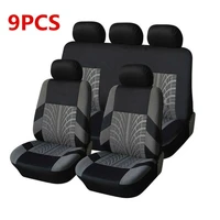 universal car suv polyester fiber seat cover breathable comfortable full covers