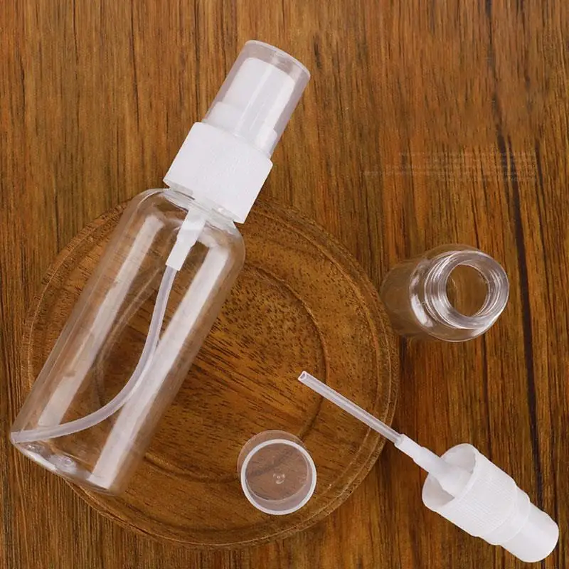 Пластмассовый распылитель для розлива спирта прозрачный 10 мл/50 мл/100 мл Защитная