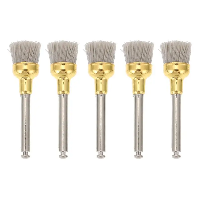 

5pcs Dental Labs Polishing Brush Polisher Prophylaxis Brushes Dental Care Brush
