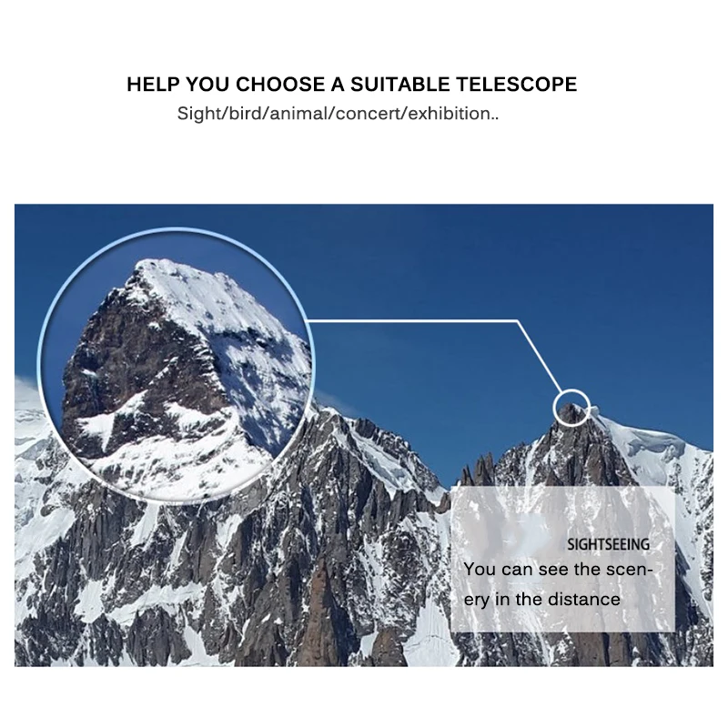 Профессиональный Мощный монокулярный телескоп 12x50 водонепроницаемый мобильный