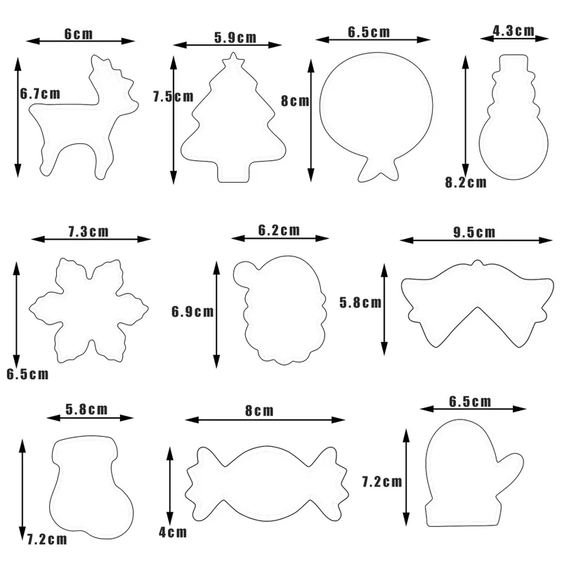Двойная фотоформа для рождественского печенья скоростная продажа через