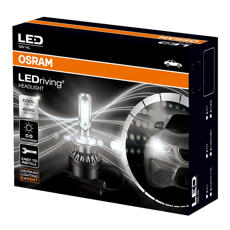 Светодиодный фонарь Osram H11 для автомобилей сменный энергосберегающий