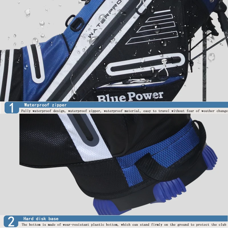 Бесплатная доставка водонепроницаемая сумка для гольфа с 6 отверстиями мужчин и
