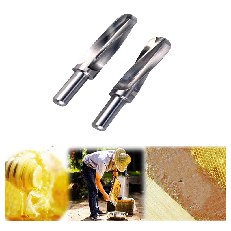 

1pc Stainless Steel Spiral Cleaner Royal Jelly Cup Rotor Drill Bit Beekeeping Tool Stainless Steel Cleaner Useful Home Outdoor