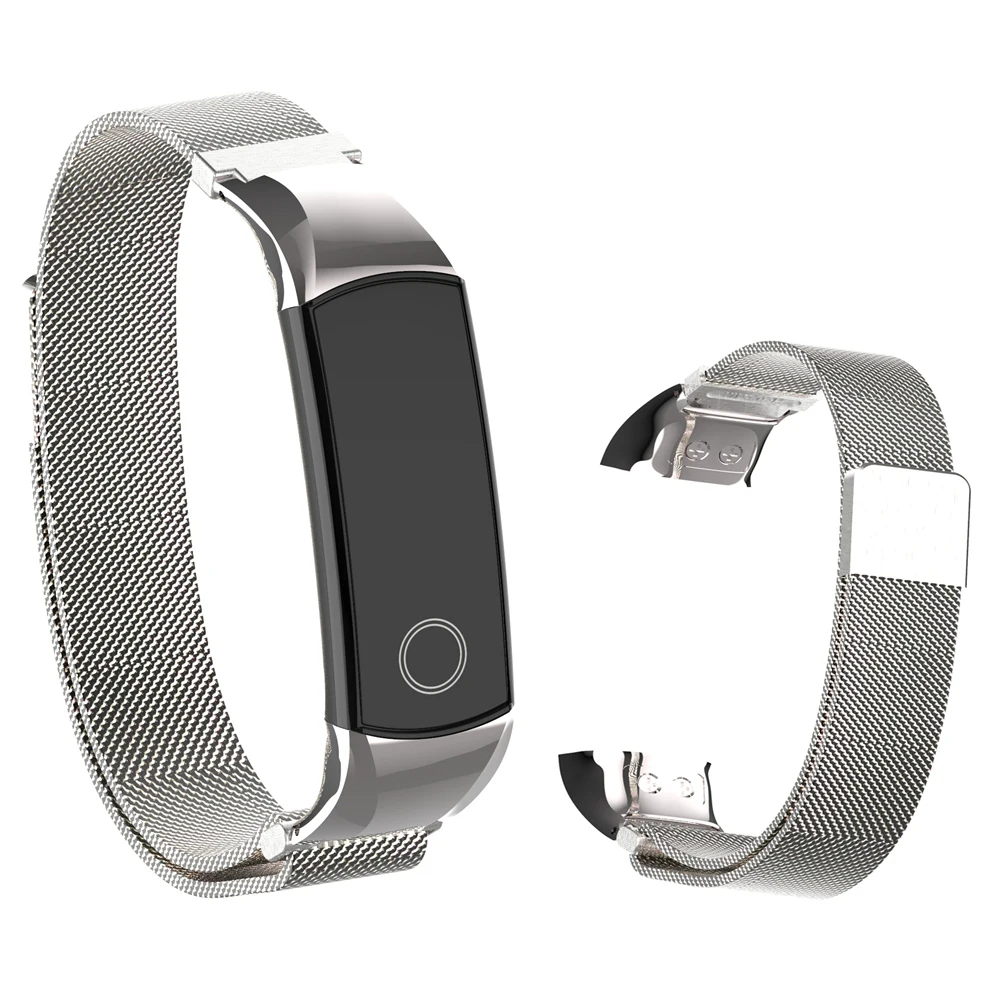 Миланский металлический ремешок для huawei Honor Band 5 4, сменный Браслет из нержавеющей стали, ремешок для часов, браслет Band 5, умные аксессуары