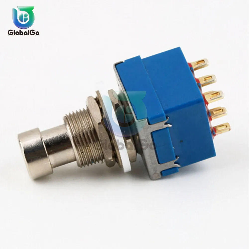 3PDT 9 Pin Latching Stomp Pedal Footswitch Foot Switches Guitar Effects | Обустройство дома