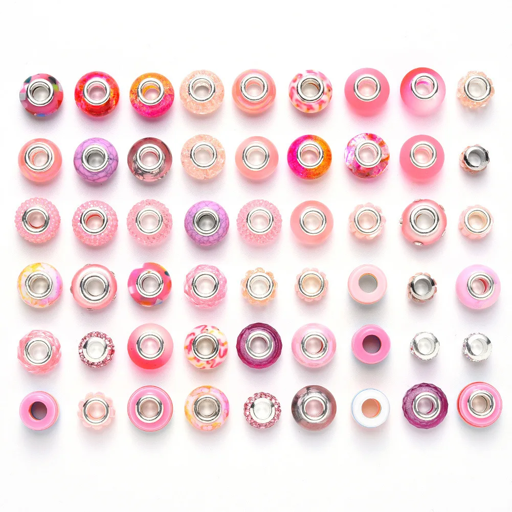 

2021 New Product Hole Bead Mixed Set Bracelet Beaded Handmade Material DIY Jewelry Accessories
