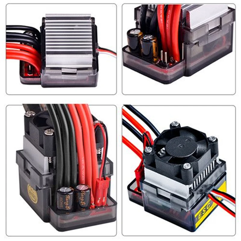 HSP HPI 320A Brushed Electrical Speed Controller ESC With Fan For RC Boat | Игрушки и хобби