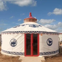 large luxury mongolian yurt tent 5m