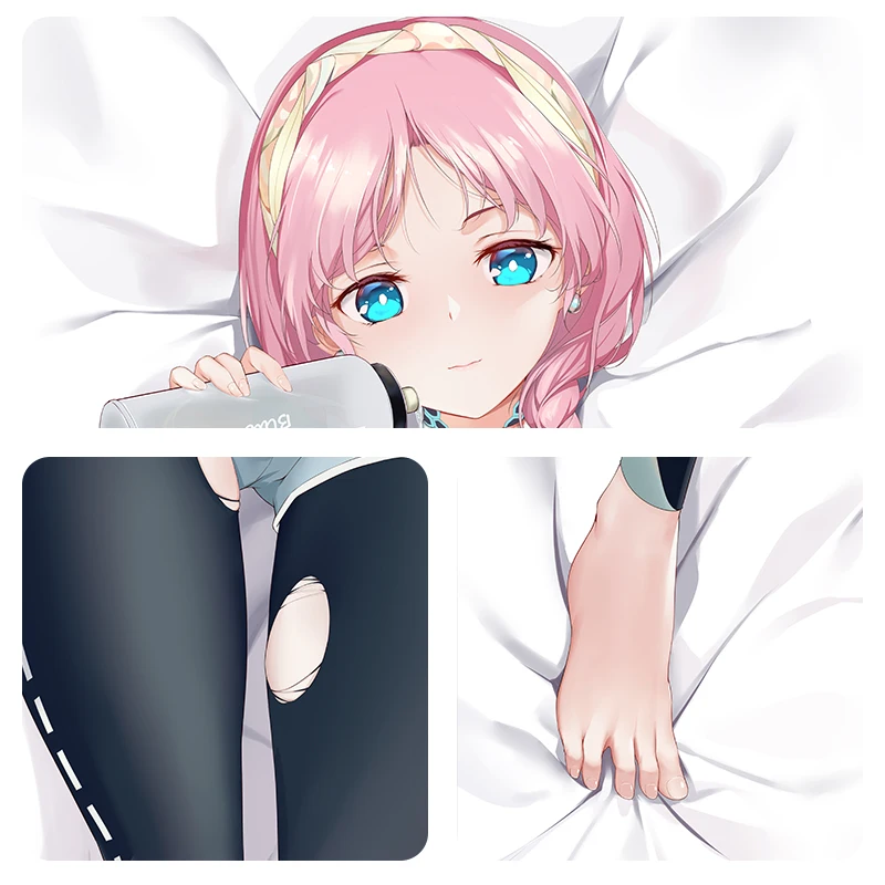 Cirno tienda azul Original Veneno (shoal A) (arknights) Dakimakura Ni&ntilde;a de anime sexy cuerpo funda de almohada-1