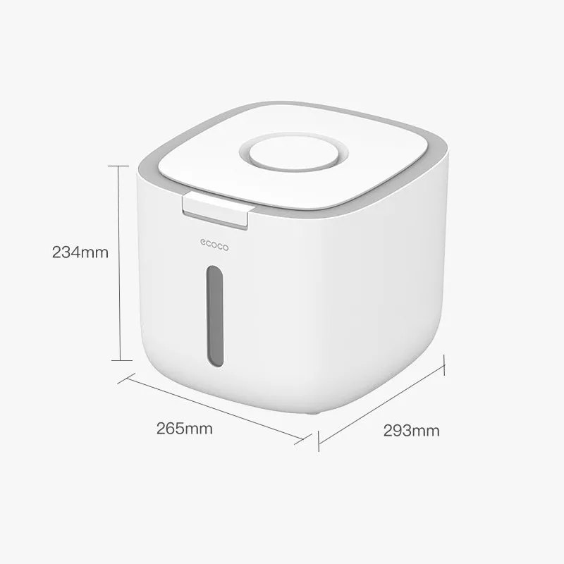 Емкость Ecoco для хранения пищевых продуктов домашних животных герметичная