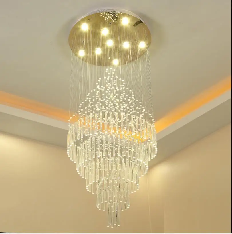 Новый светодиодный светильник с кристаллами для гостиной спальни | Лампы и