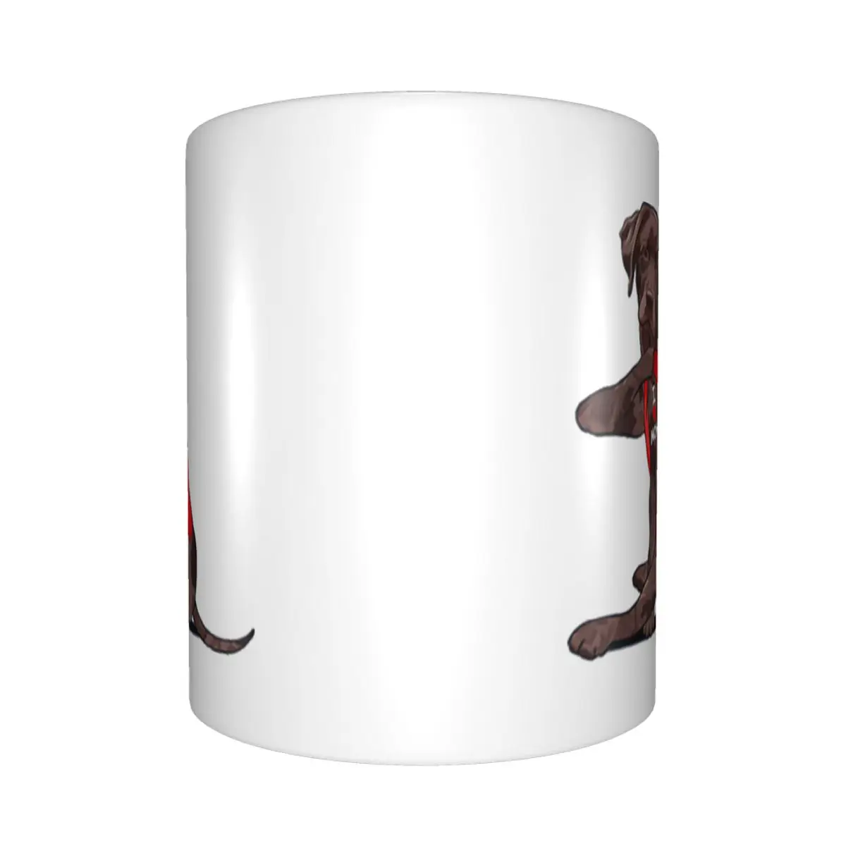 Top Original Chocolate Lab Labrador Mom Tattoo Funny Mama Mother Dog Gift Mug Coffee Cup |