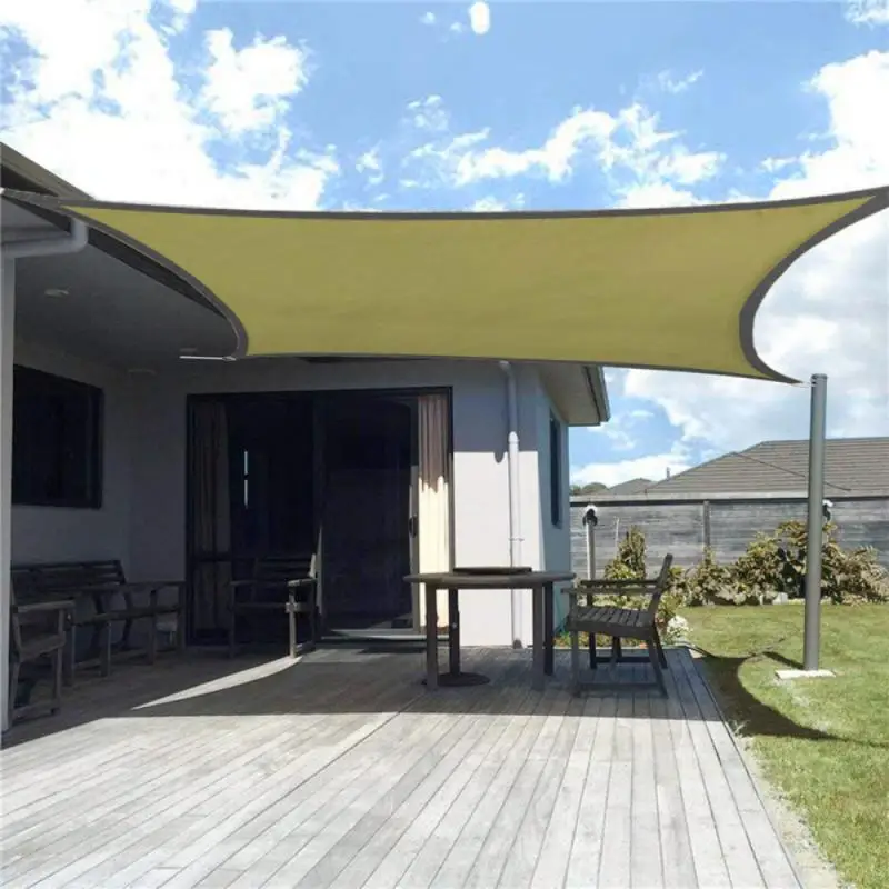 

Waterproof Sun Shade Sail Portable Sun Shade Sail For Garden Patio Outdoor Awnings Canopy Pool Awning Camping Sun Shelter Tent