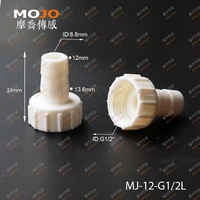 2020 free shipping10pcslots mj 12 g12l straight female connector 12mm to g12 internal thread pipe joint fitting
