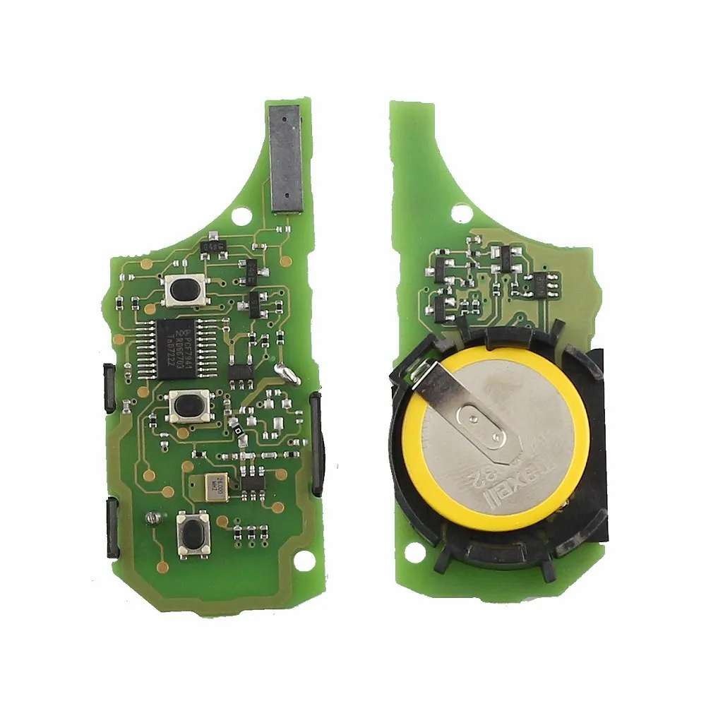 3-кнопочный складной дистанционный ключ для Land Rover Discovery 3 4 полный 433 МГц/315 с чипом