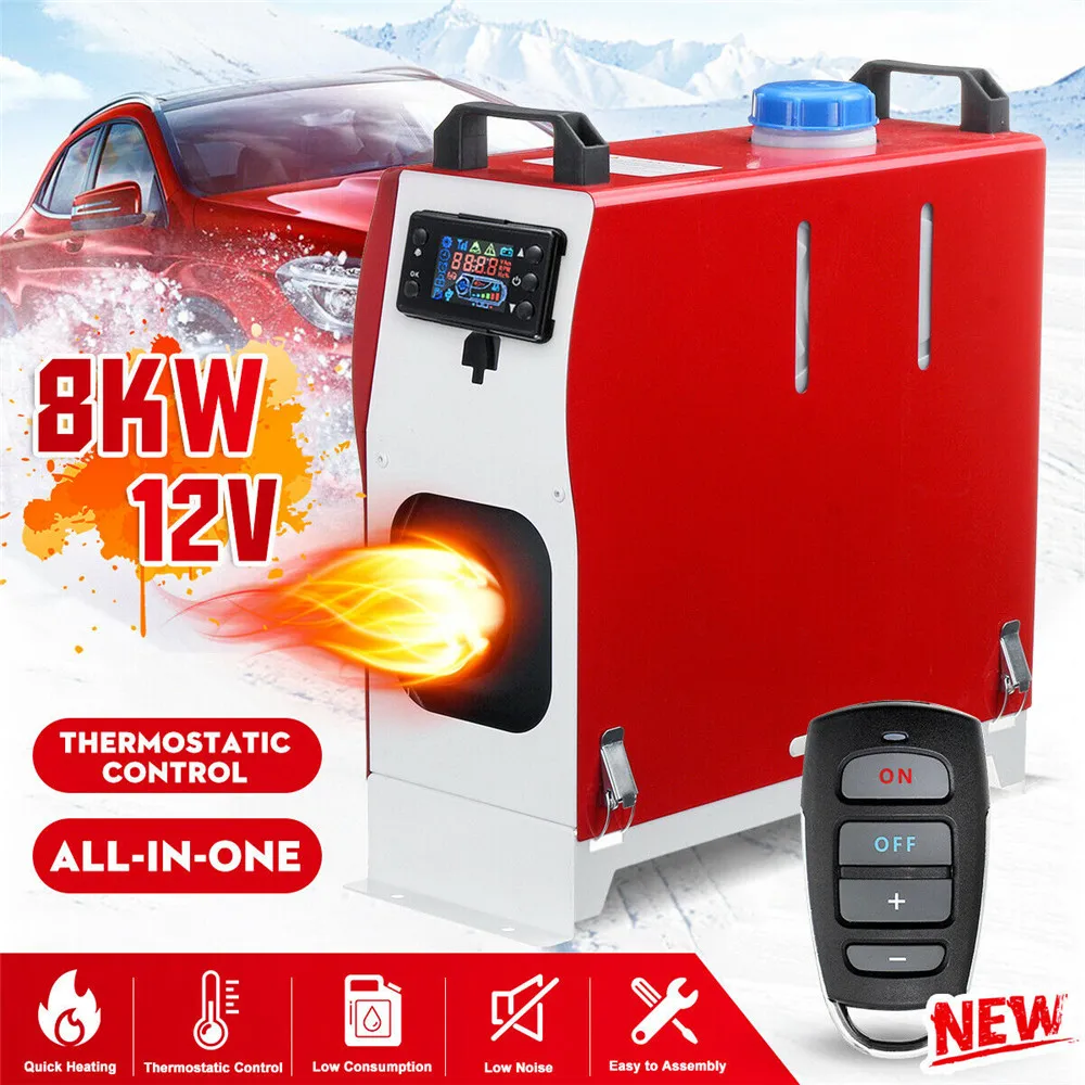 Универсальный дизельный обогреватель с одним отверстием регулируемый от 1 до 8