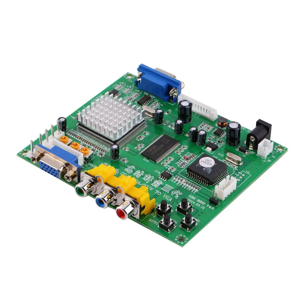 1 шт. новая аркадная игра RGB/CGA/EGA/YUV К VGA HD видео конвертер доска HD9800/GBS8200 Лидер
