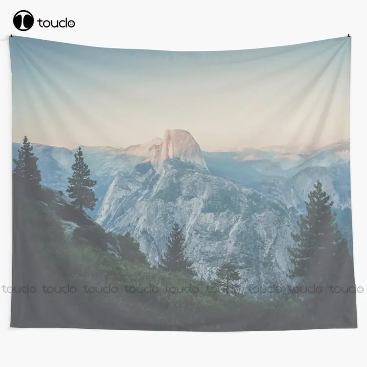 

Half Dome Vii Halfdome California Usa Tapestry Tapestry Wall Hanging For Living Room Bedroom Dorm Room Home Decor Hanging Wall