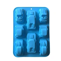 3d car shape silicone cake fondant mold chocolate candy pudding ice pastry mould diy baking pan tray supplies