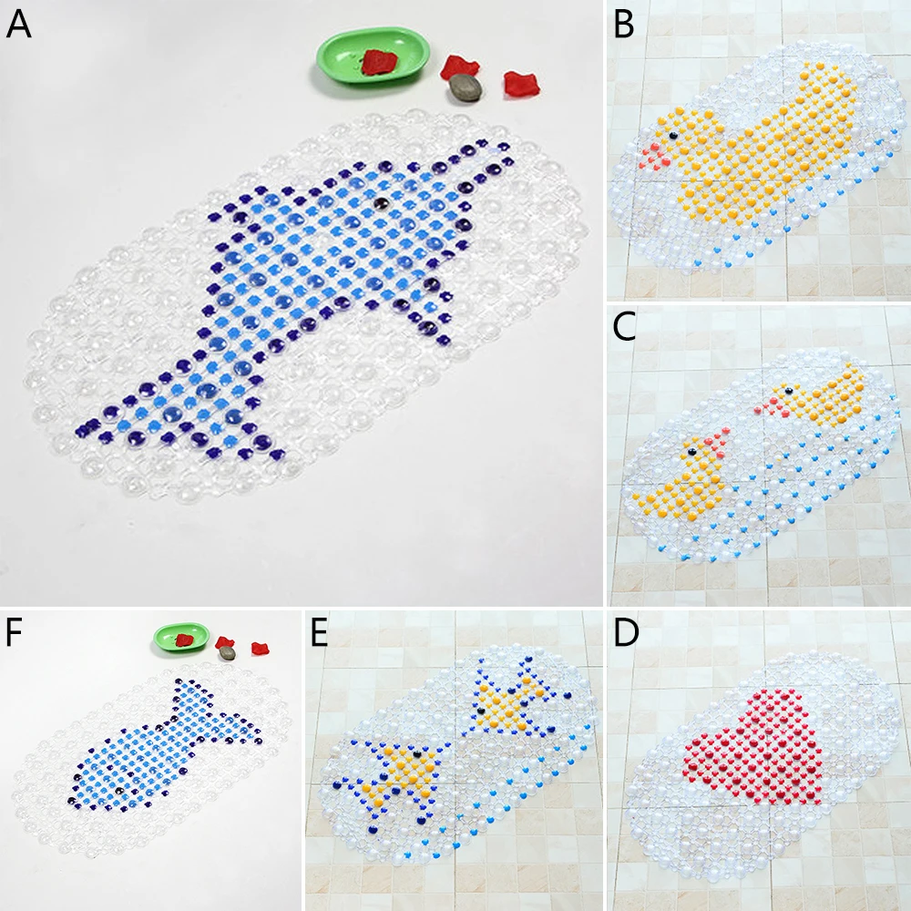 1PCS 35X63CM Bathroom Mat Anti-Slip Bath Mats Carpet Shower Pad Decor | Дом и сад