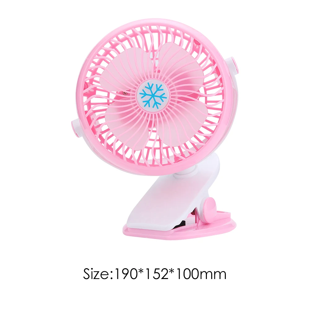 

Portable Small Desktop Cooling Fan Mini DeskRotating Clip Fan USB Rechargeable Summer Household Quiet OfficeFan Radiator